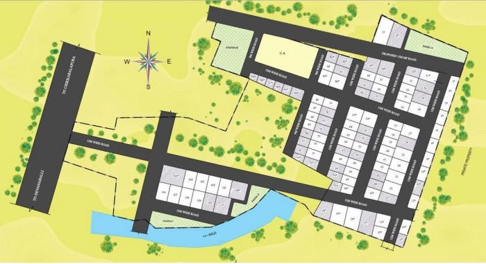 Dhammanagi Saffron Valley - Master Plan