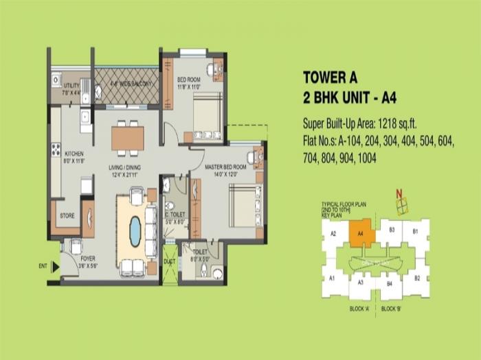 Valmark Ananda - Floor Plan