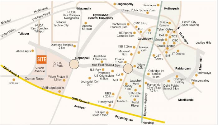 Aakriti Silicon Hub - Locality