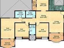 Clover Crest - Floor plan