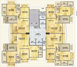 Darshan Rishabh Tower - Master Plan