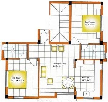 Rajam Aadhithyam - Floor Plan