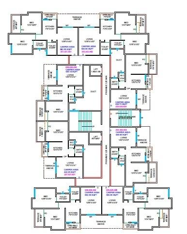Apurva Green Castle - Master Plan