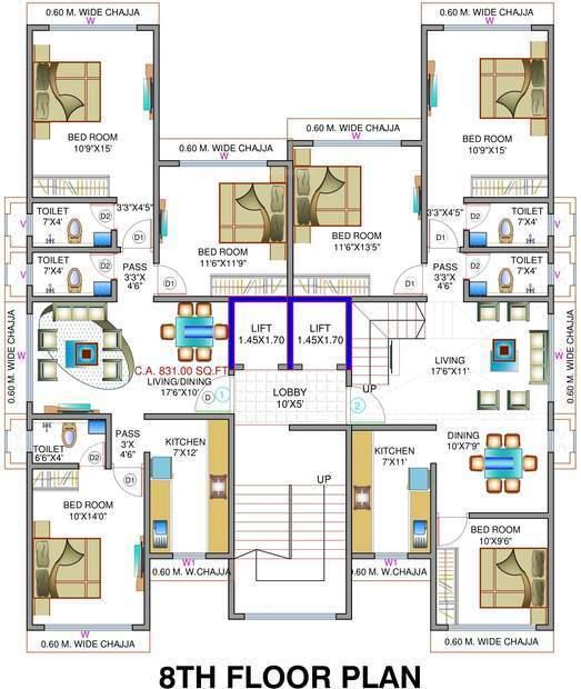 Saaga Parijat CHS LTD - Site Plan