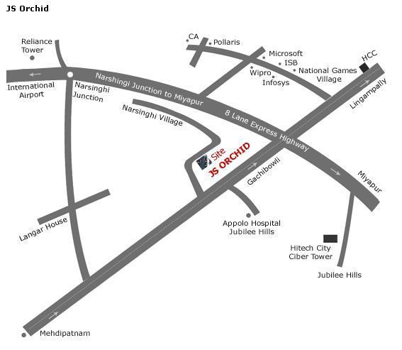 JS Orchid - Locality