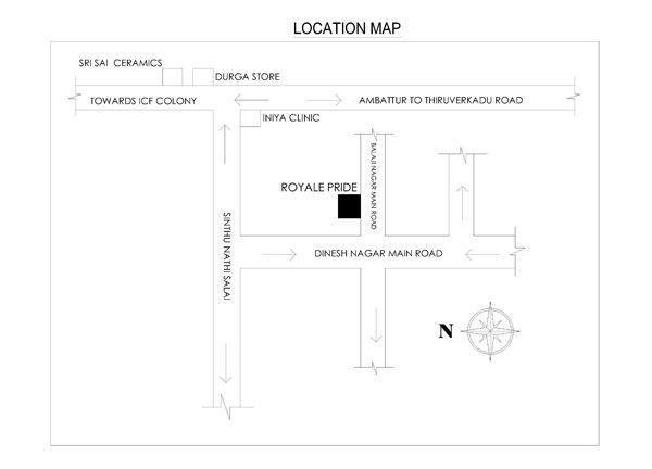 Le Royale Pride - Locality