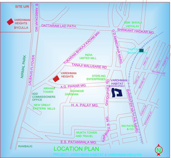 Vardhman Height's - Locality