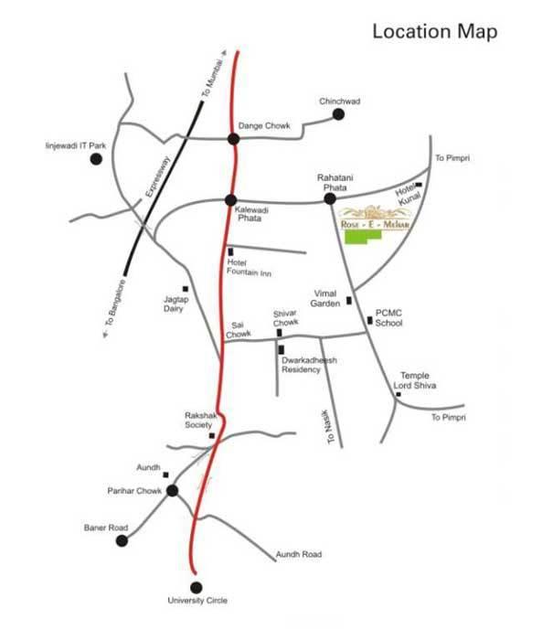 GK Rose E Mehar - Locality