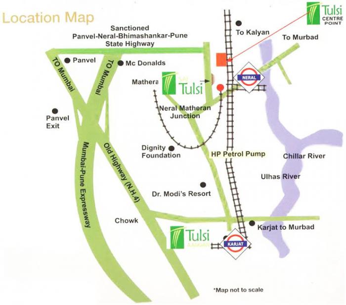 Tulsi Centre Point - Locality