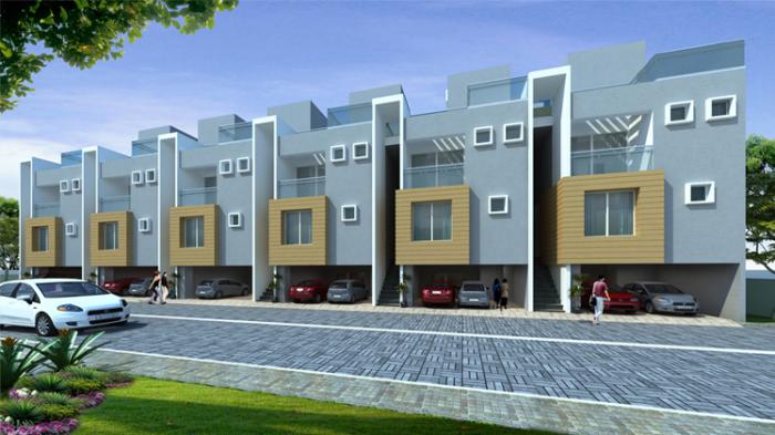 Divine Maple County Row Houses - Project Photo