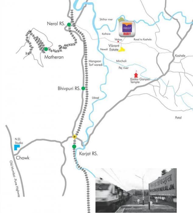 Vikrant Ruby Studio Apartment - Locality