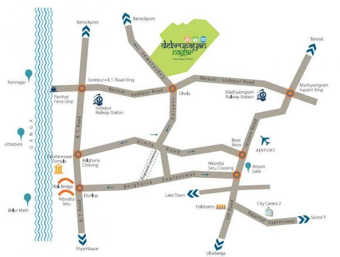 Debrupayan Nagar - Locality