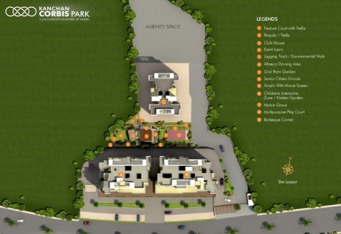 Kanchan Corbis Park - Master Plan