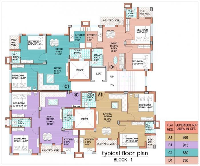 Pacific Madhuri - Site Plan
