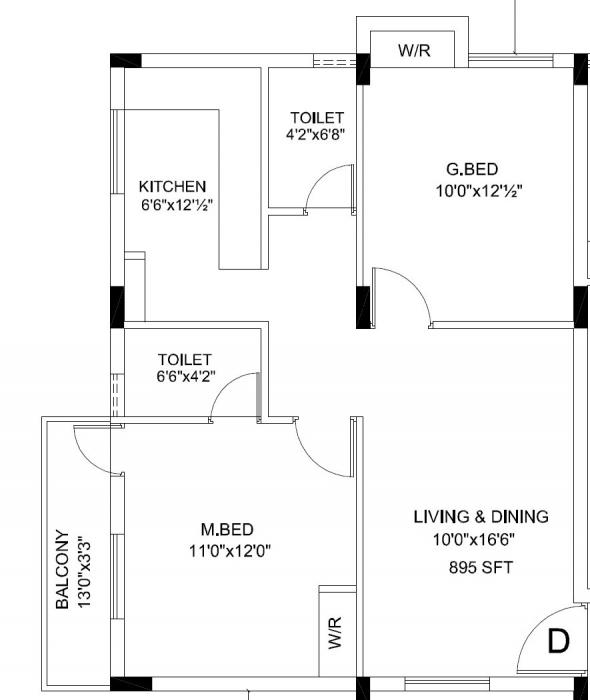 Stepstone Srinaths - Floor Plan