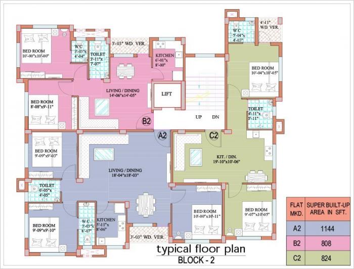 Pacific Madhuri - Site Plan