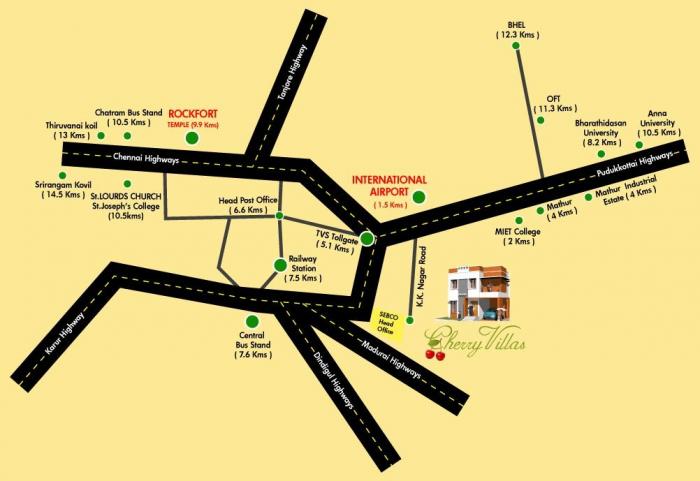 Cherry Villas - Locality