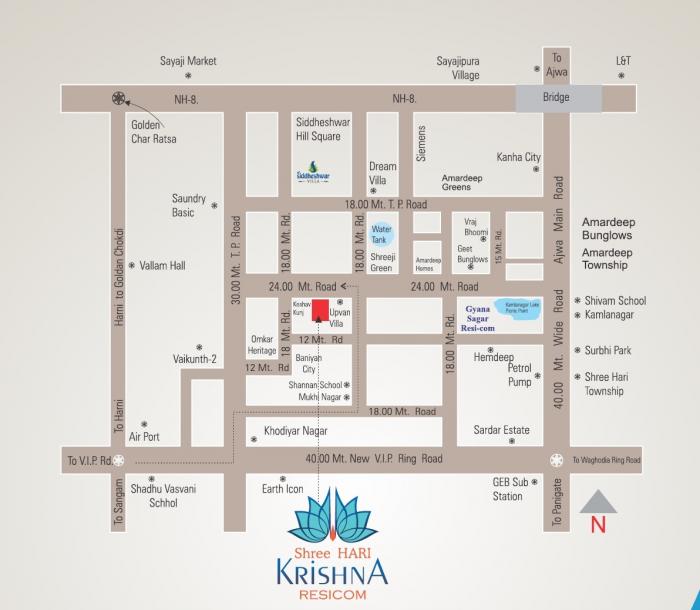 Shree Hari Krishna Resicom - Locality