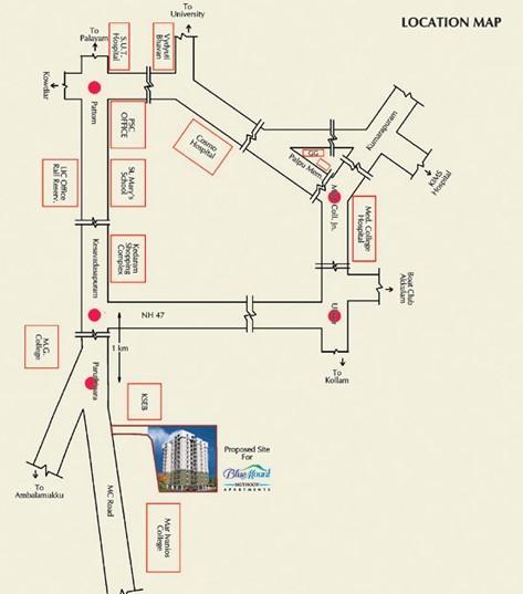 Muthoot Blue Mount - Locality