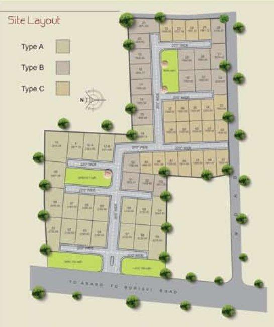 Bansi Anand Residency - Master Plan