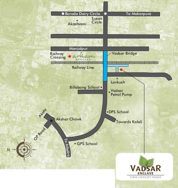 Othello Vadsar Enclave - Locality