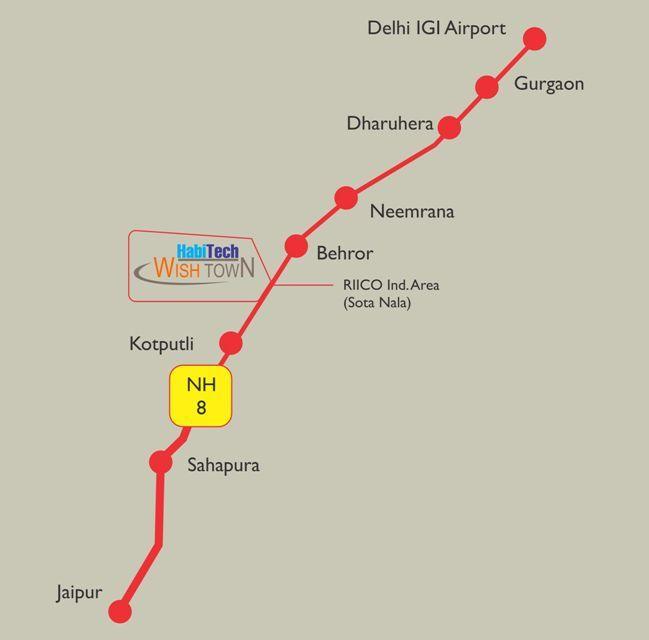 Habitech Wish Town - Locality