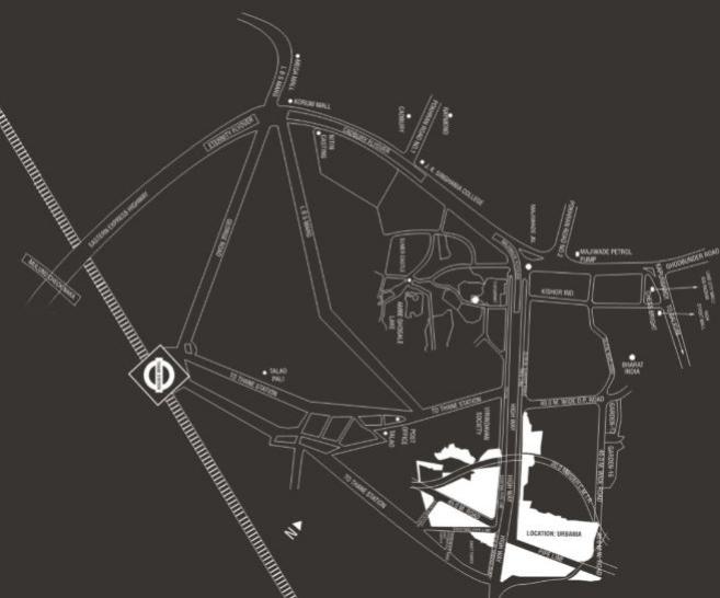 Rustomjee Hazel - Locality