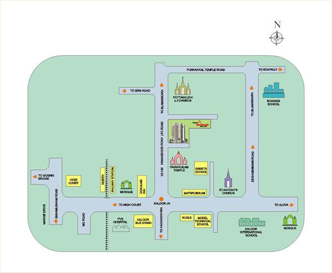 Emgee Anantam - Locality