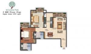 MI Central Park - Floor plan