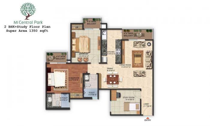 MI Central Park - Floor Plan