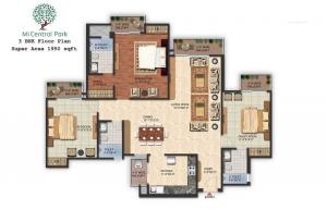 MI Central Park - Floor plan