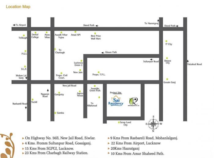 Rays Sai Residency - Locality