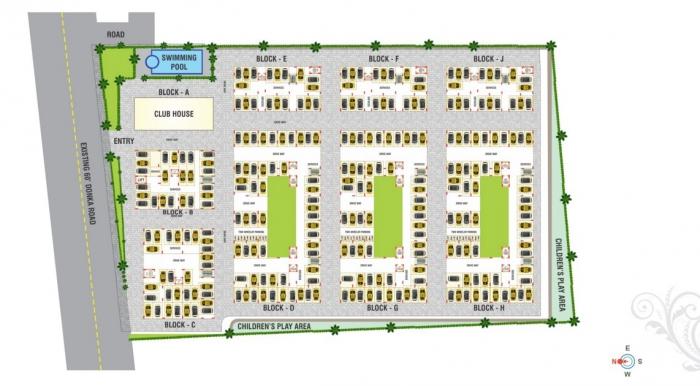 Sri Aditya Heights - Master Plan