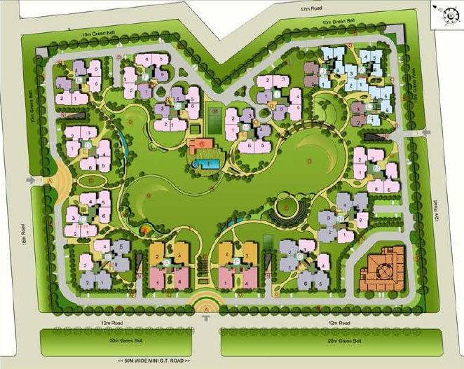 Nirala Greenshire Phase I - Master Plan