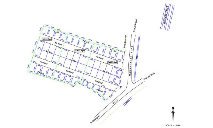 Preethi Hill View - Master Plan
