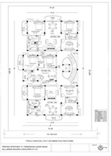 Bala Abirami Daffodil - Master Plan
