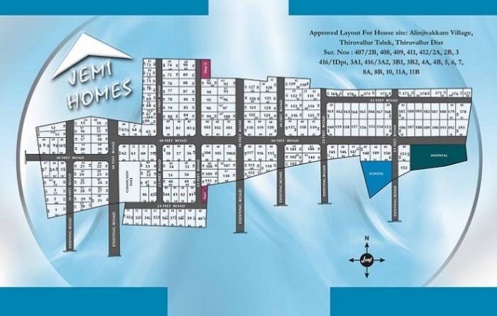 Jemi Homes Plot - Master Plan