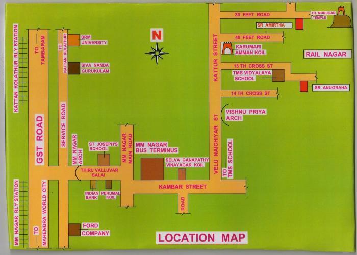 SR Amirtha - Locality