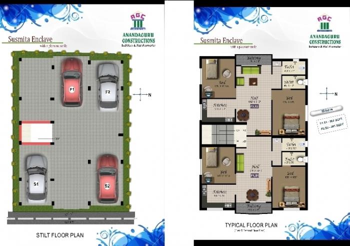 Anandaguru Susmita Enclave - Master Plan