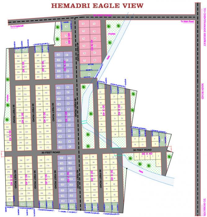 Hemadri Eagleview - Master Plan