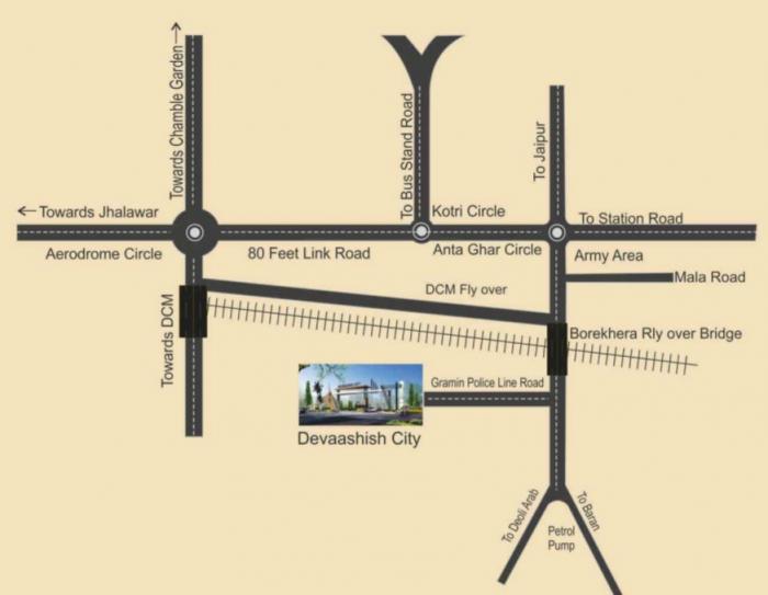Devaashish City - Locality