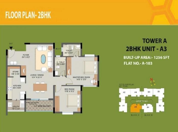 Valmark Ananda - Floor Plan