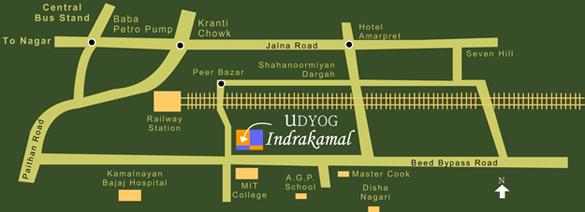 Udyog Indrakamal - Locality