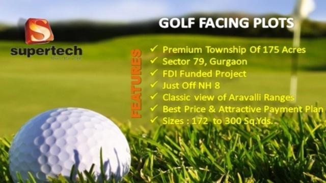 Supertech Golf Facing Plots - Banner Image