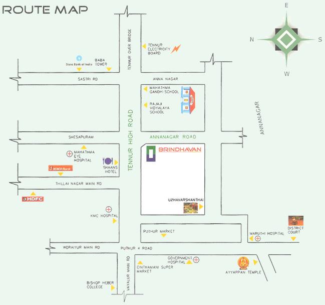 Mitha Brindhavan - Locality