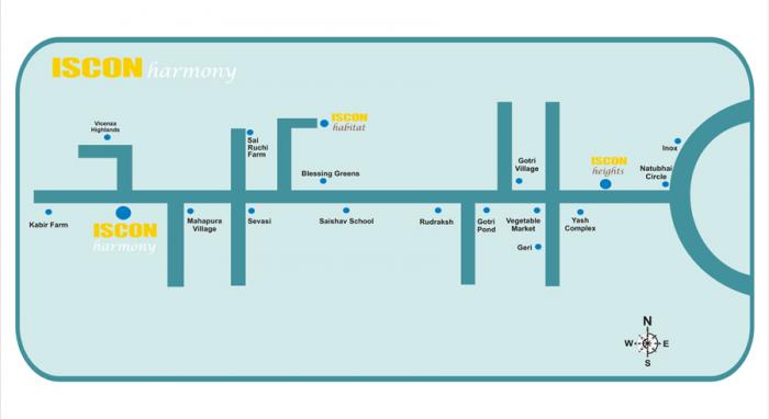 Iscon Harmony - Locality