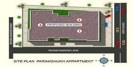 Pranami ParamSukh Apartment - Master Plan