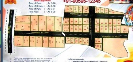 Nandanavanam Plot - Master Plan