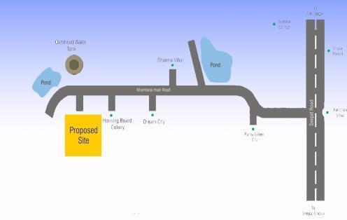 Aastha Enclave - Locality