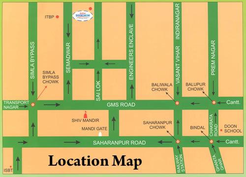 Aditya DoonShire - Locality